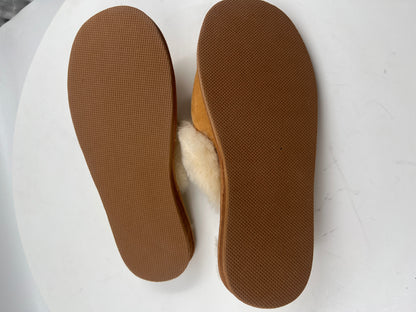 Hausschuhe, handmade, beige