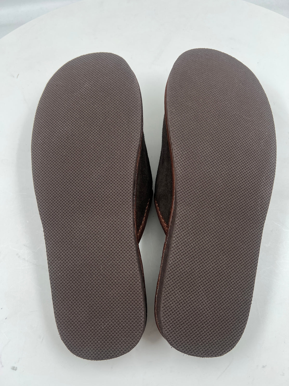 Hausschuhe, handmade, braun