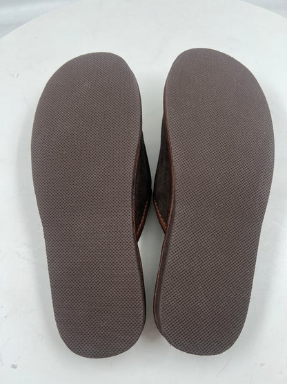 Hausschuhe, handmade, braun