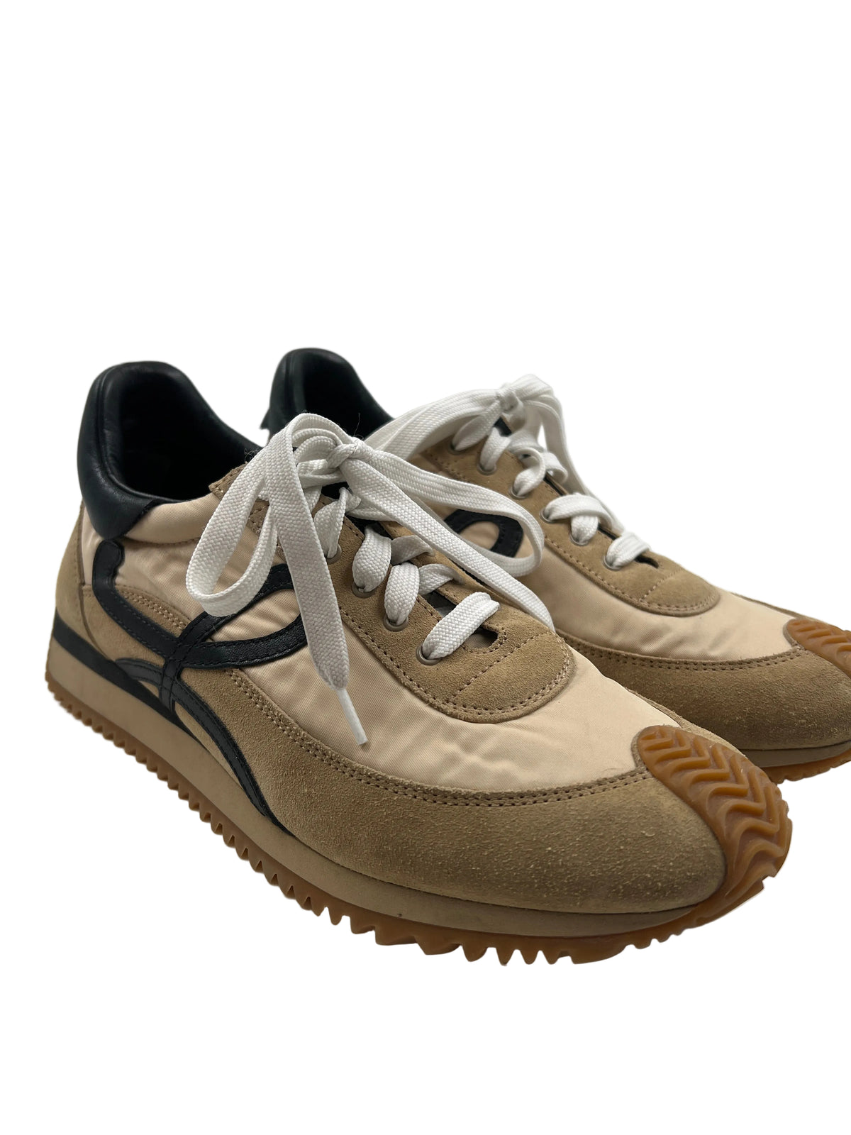 Turnschuhe, LOEWE, beige/schwarz
