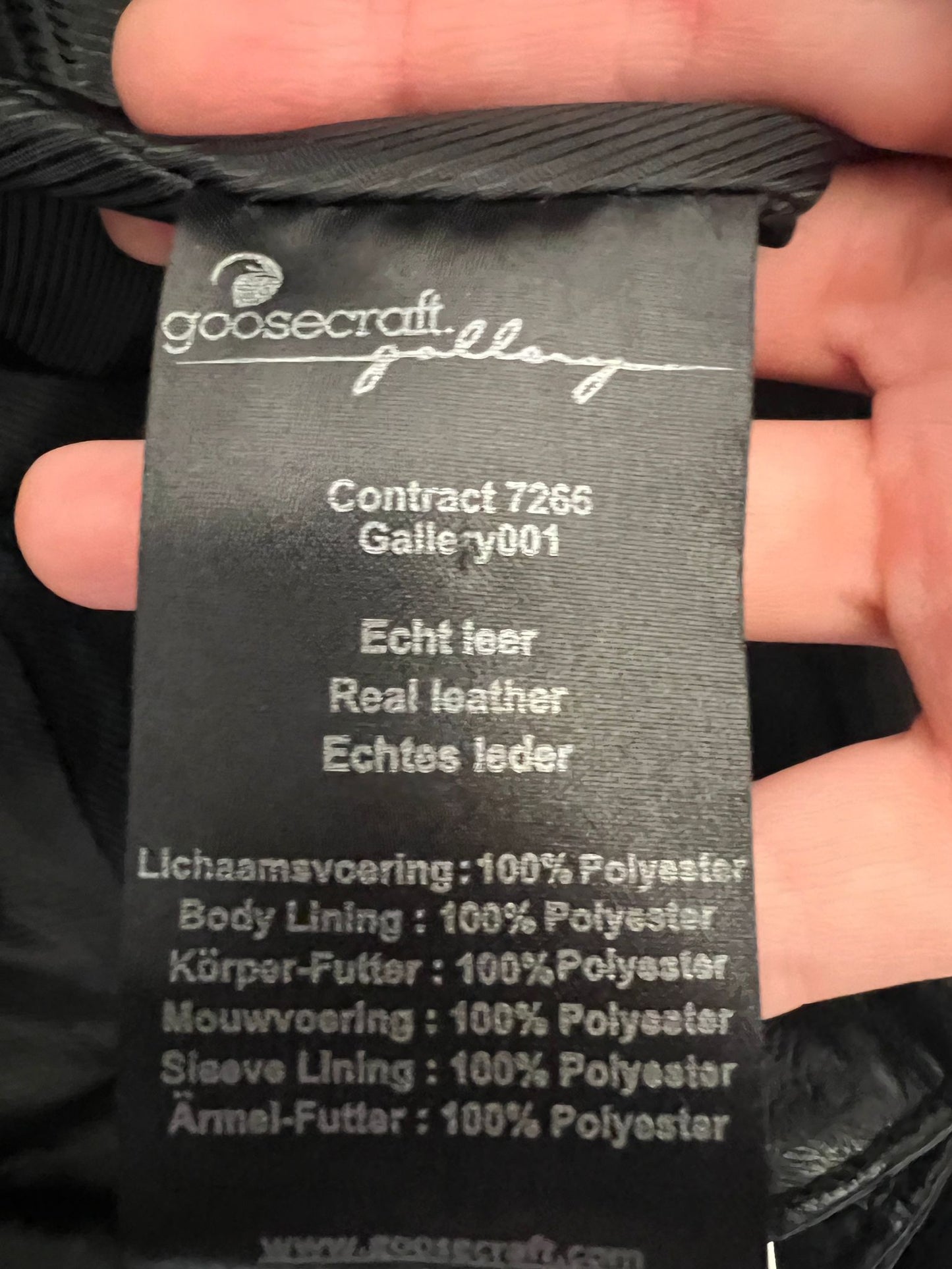 Stylische Lederjacke
