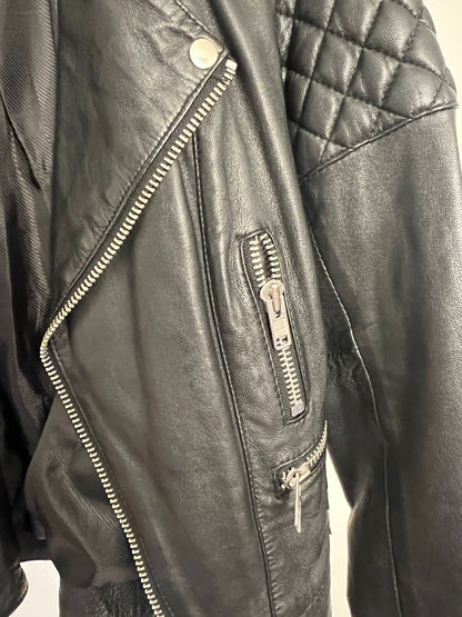 Stylische Lederjacke