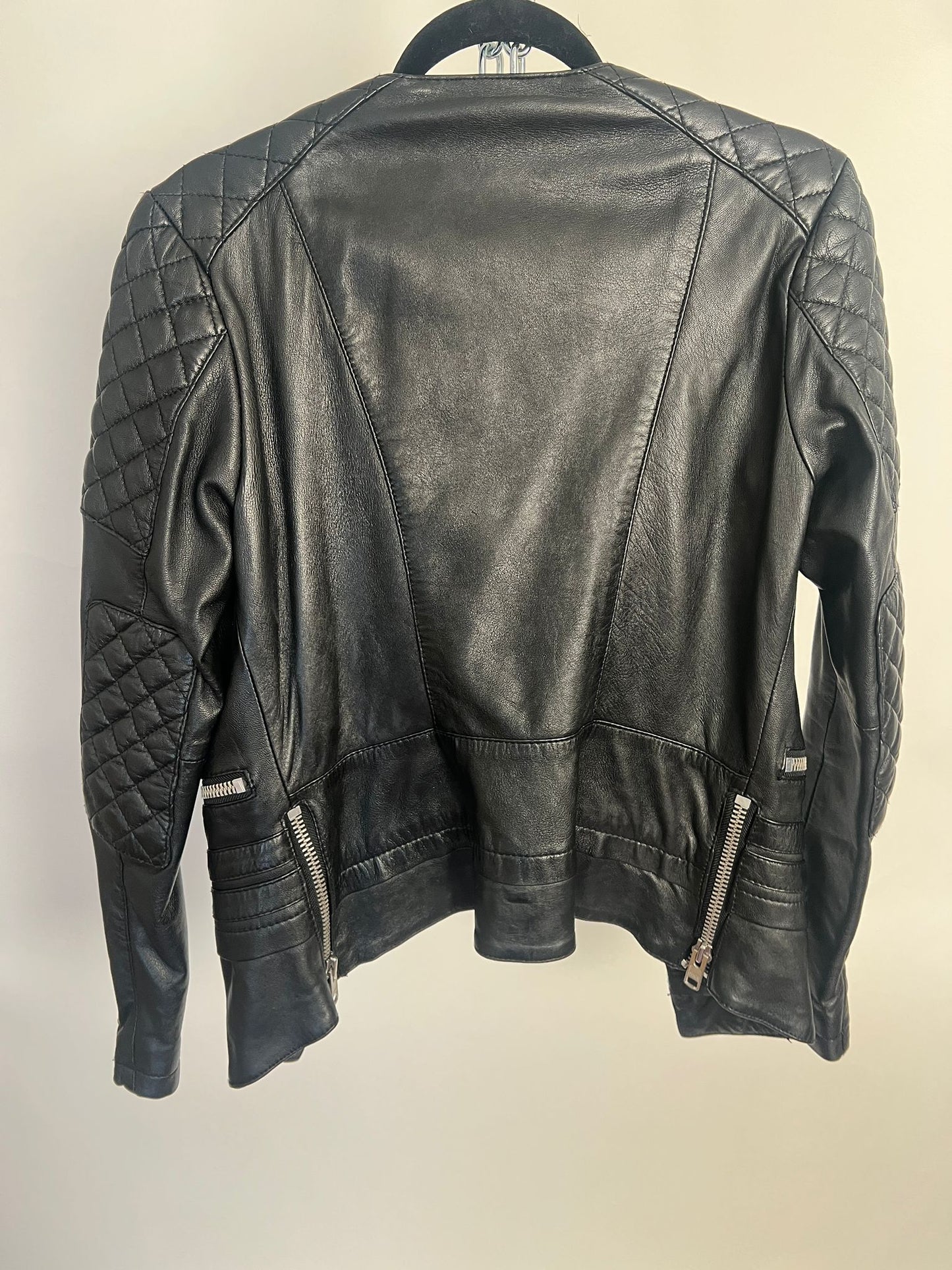 Stylische Lederjacke