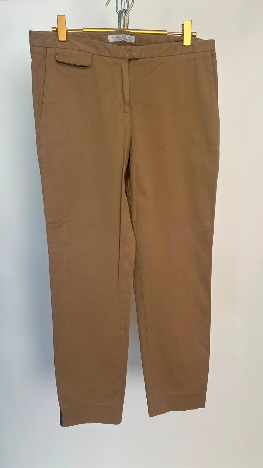 Baumwollhose braun Fabiana Filippi