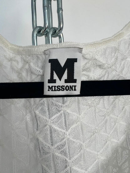 Kleid, Missoni, weiss