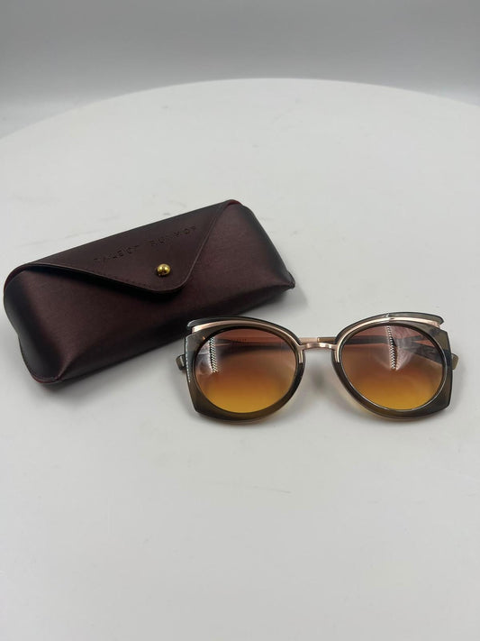 Sonnenbrille, Talbot Runhof , braun/beige