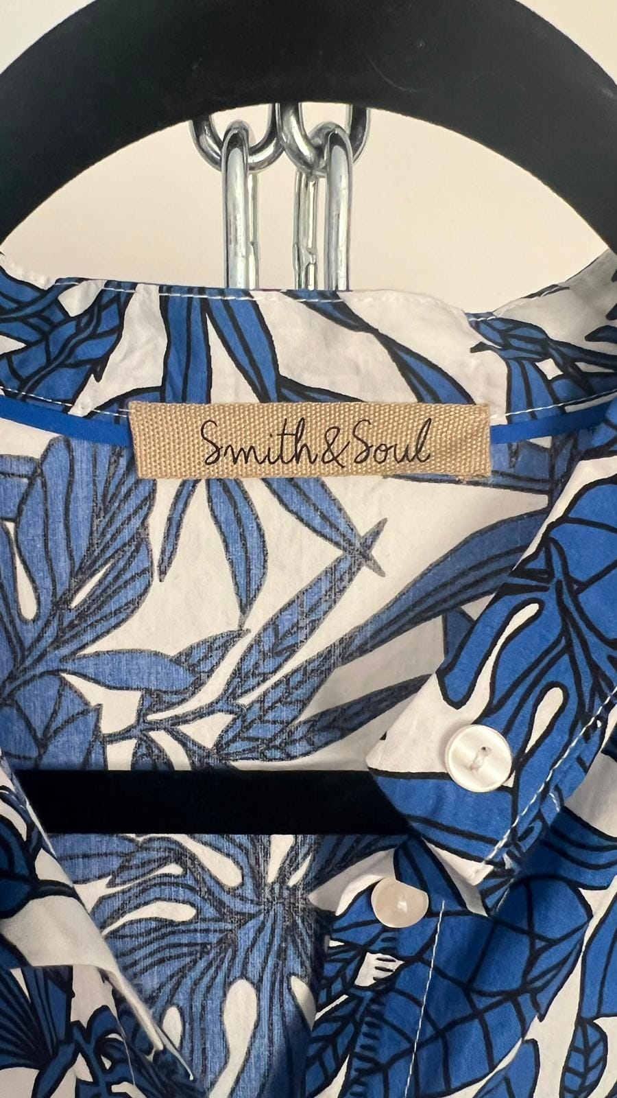 Kleid, Smith&Soul, blau/weiss