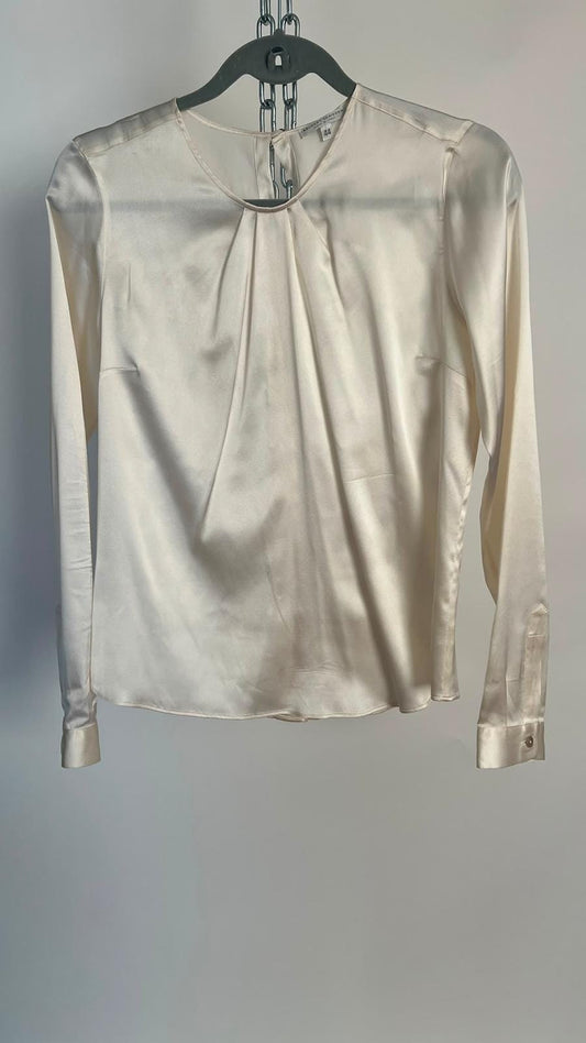 Bluse, Hubert Gasser, weiss