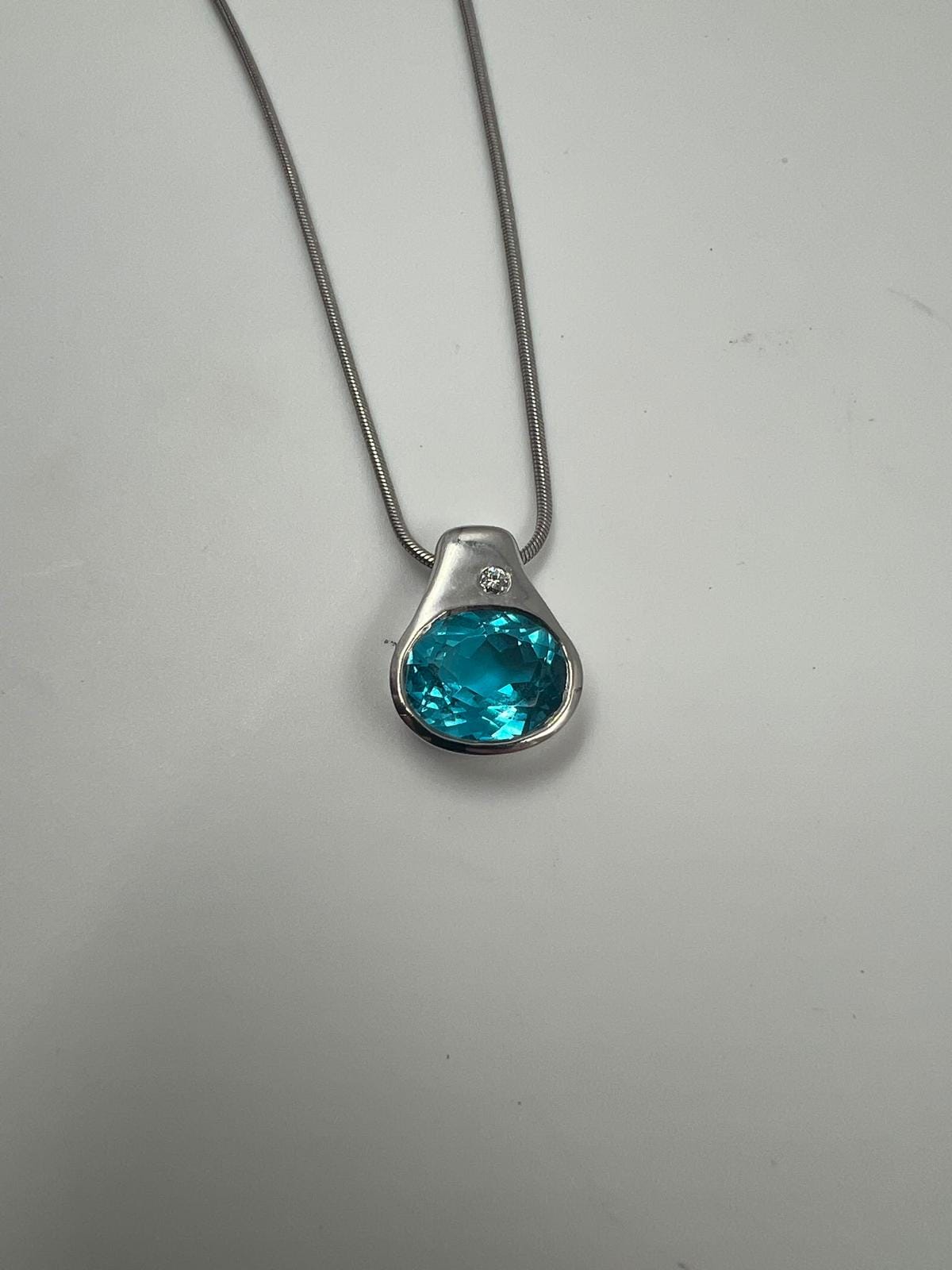 Halskette, weissgold, Amsterdam Sauer Jewelry