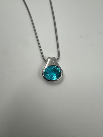 Halskette, weissgold, Amsterdam Sauer Jewelry