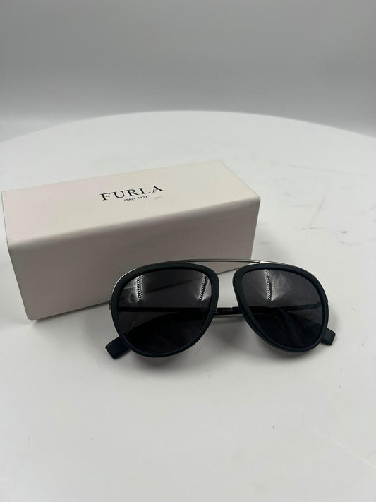 Sonnenbrille, Furla, schwarz