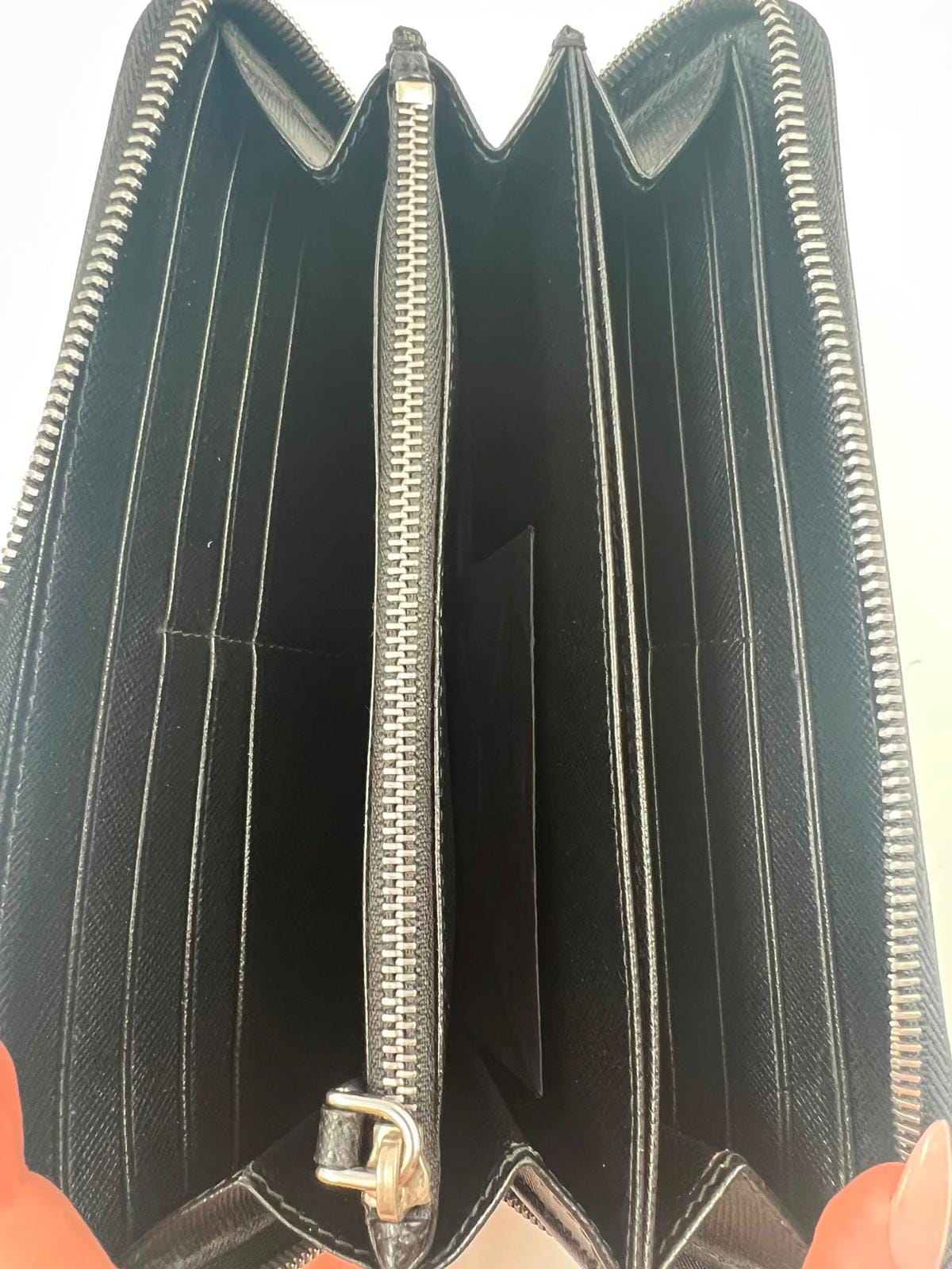 Portemonnaie, Prada, schwarz