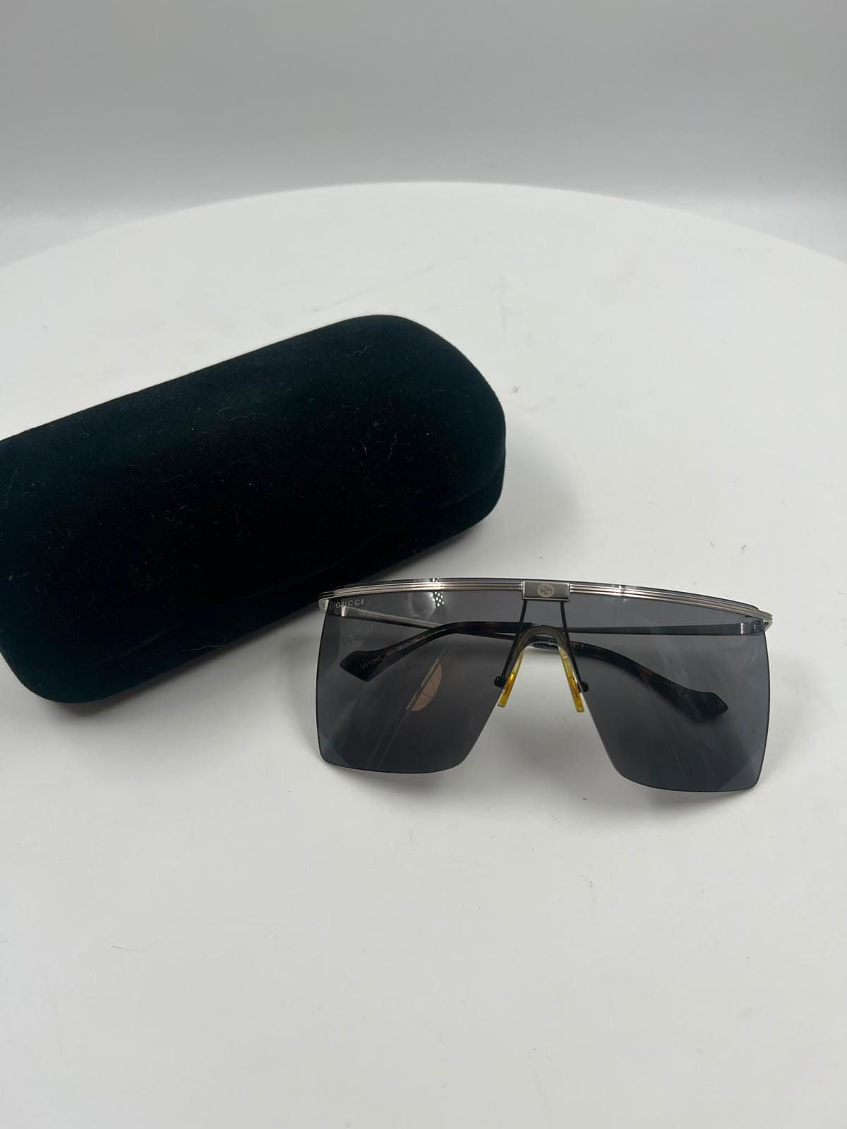 Sonnenbrille, Gucci, schwarz