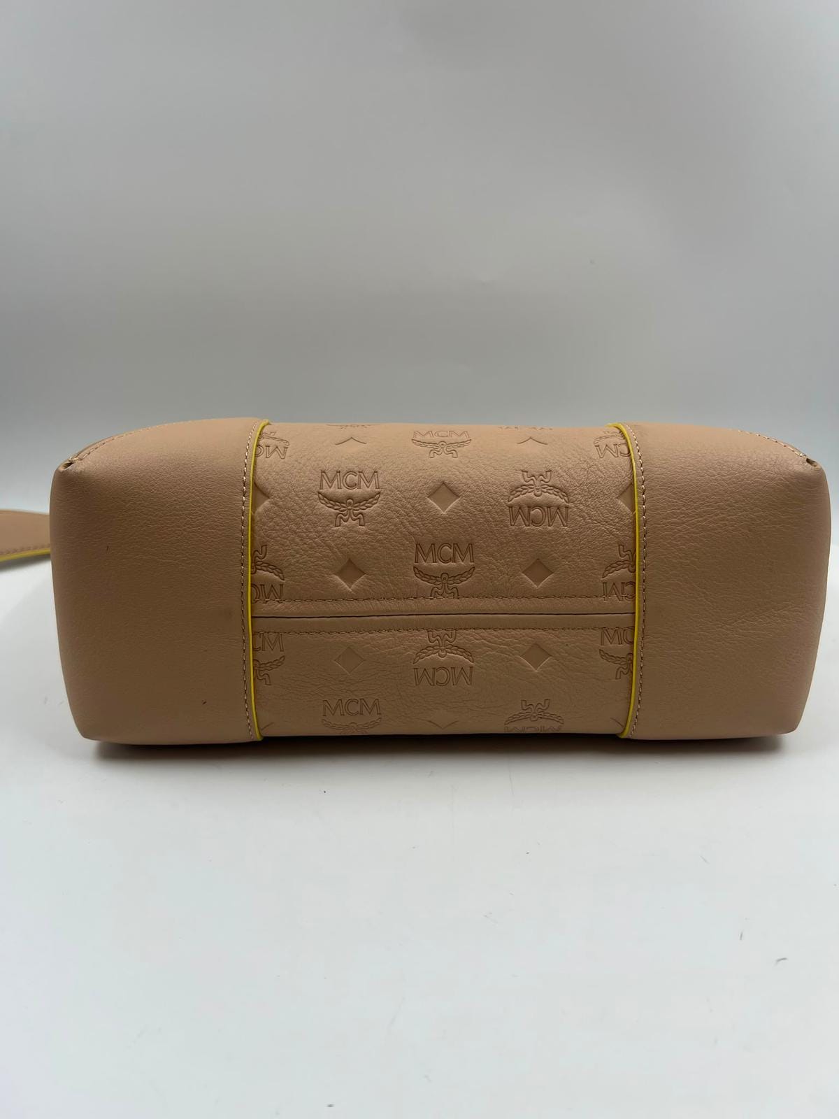 Tasche, MCM, beige/gelb