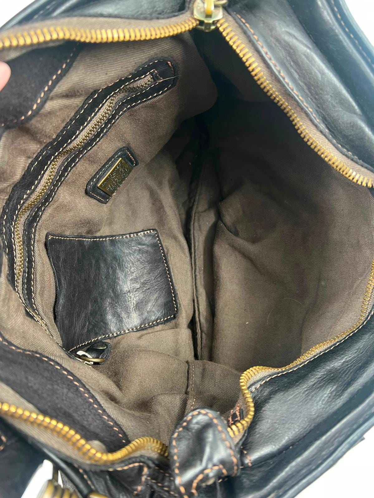 Tasche, Campomaggi, schwarz