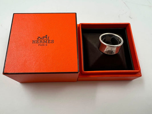 Ring, Hermès, silber