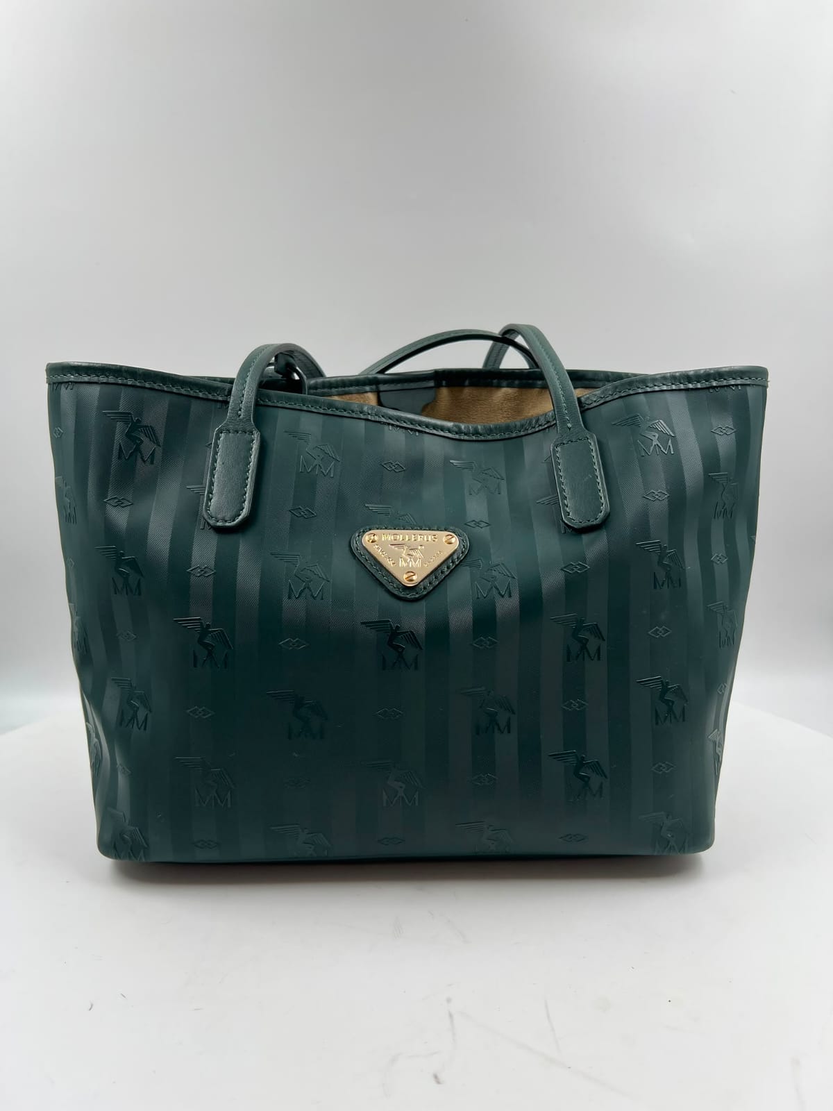 Tasche, Maison Mollerus, grün