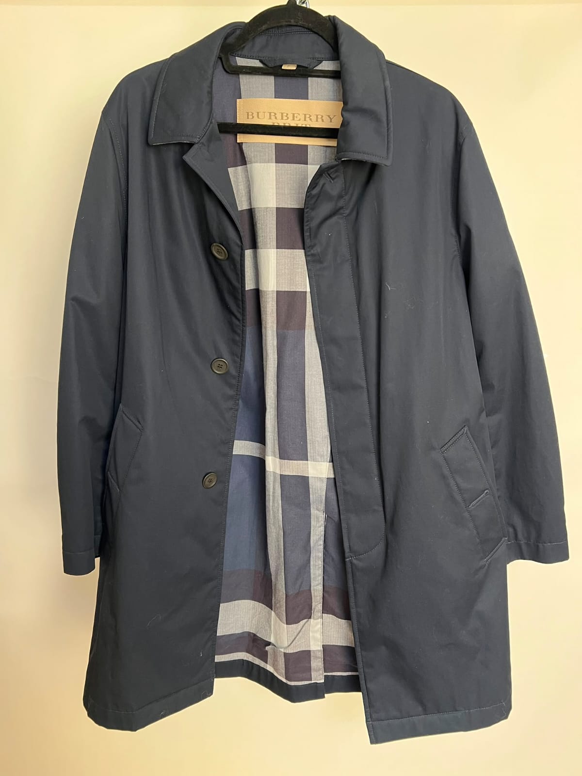Trenchcoat, Burberry, dunkelblau