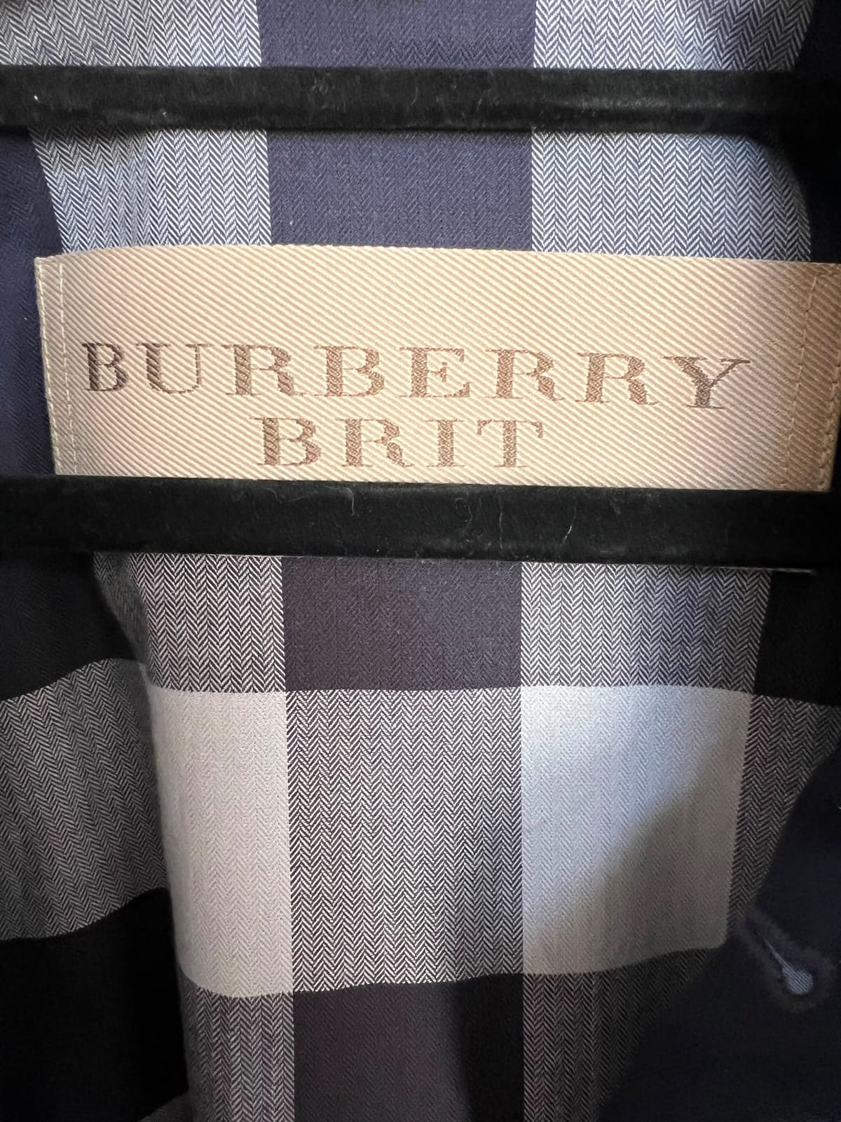 Trenchcoat, Burberry, dunkelblau