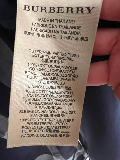 Trenchcoat, Burberry, dunkelblau