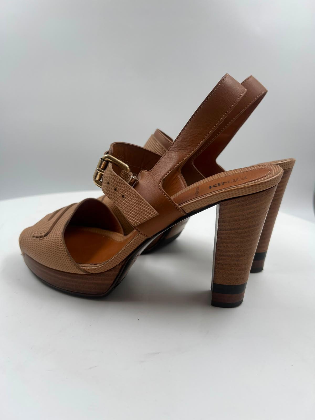Sandalen, Fendi, beige