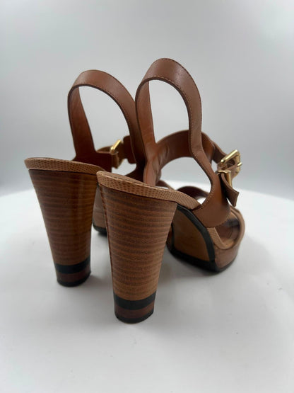 Sandalen, Fendi, beige