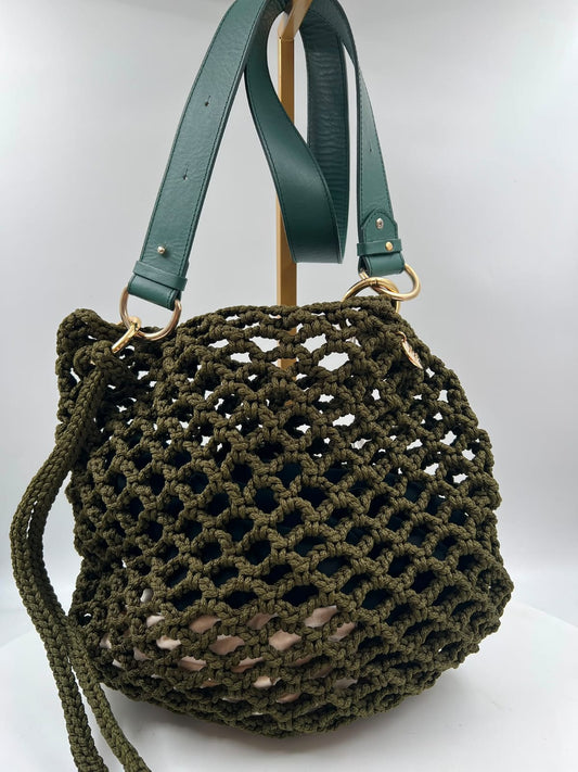 Stricktasche, Marjana von Berlepsch, Olivegrün