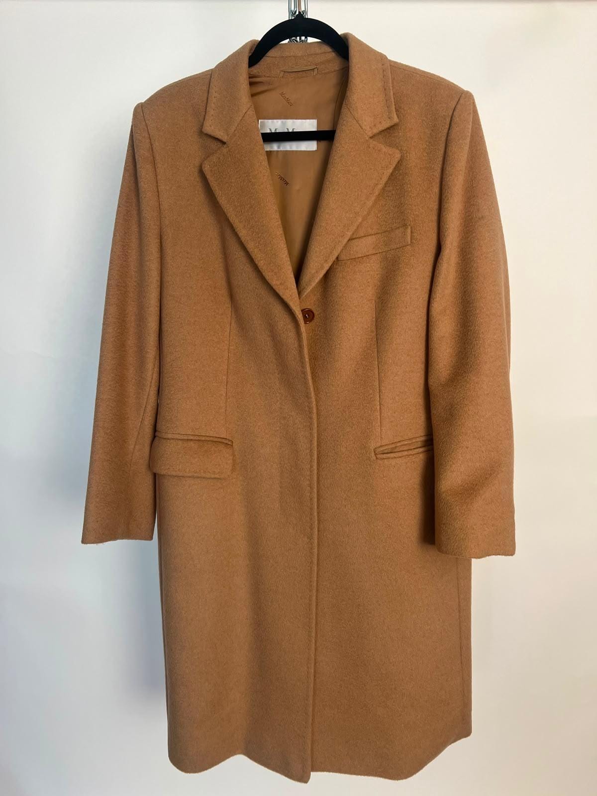 Mantel, Max Mara, cognac