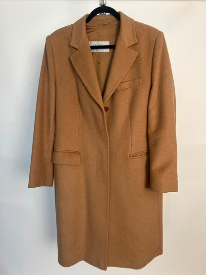 Mantel, Max Mara, cognac