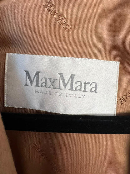Mantel, Max Mara, cognac