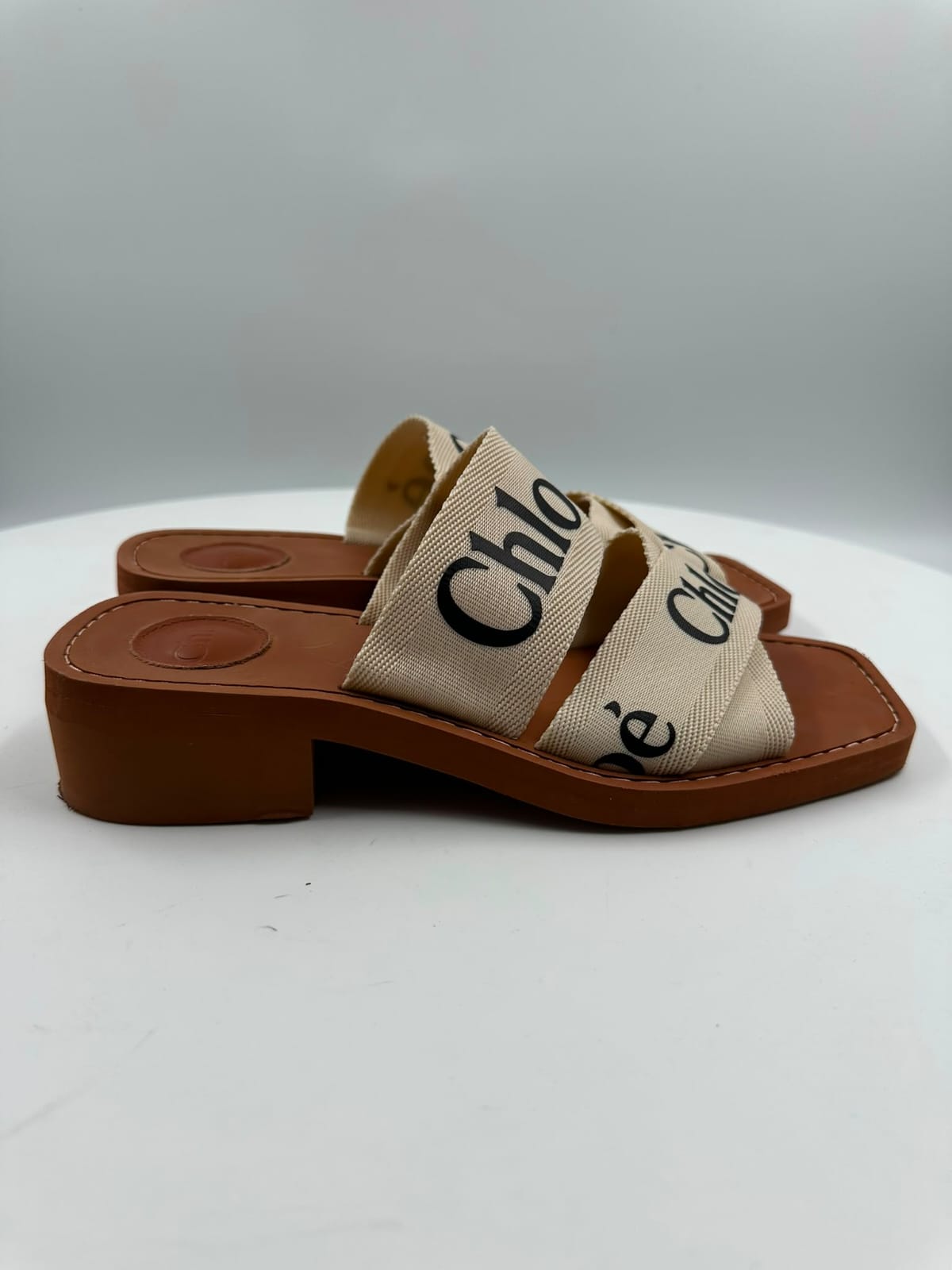 Sandalen, Chloé, braun