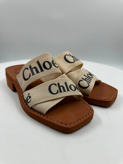 Sandalen, Chloé, braun