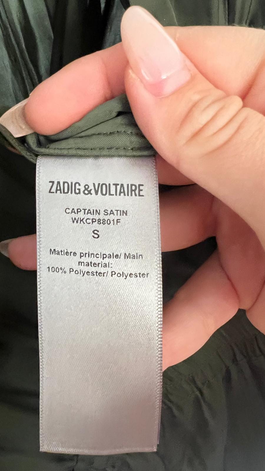 Jumpsuit, Zadig & Voltaire, grün