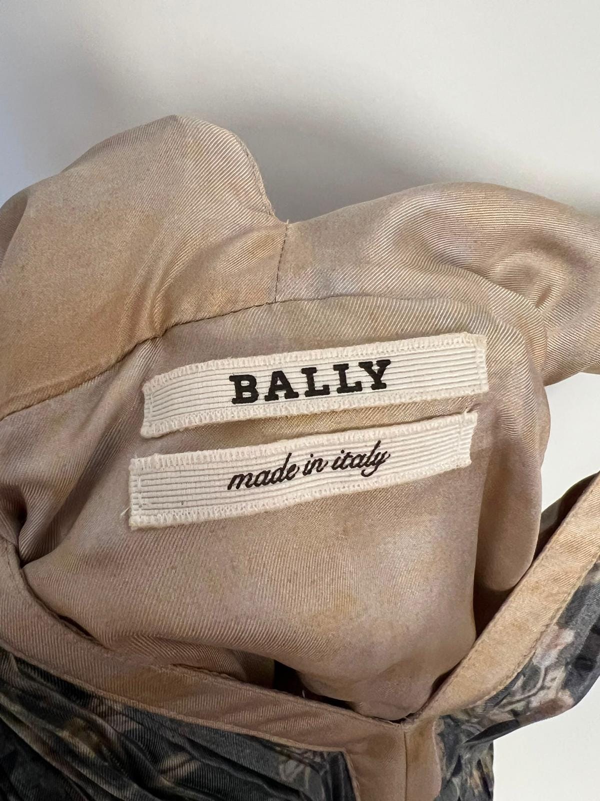 Kleid, Bally, grün
