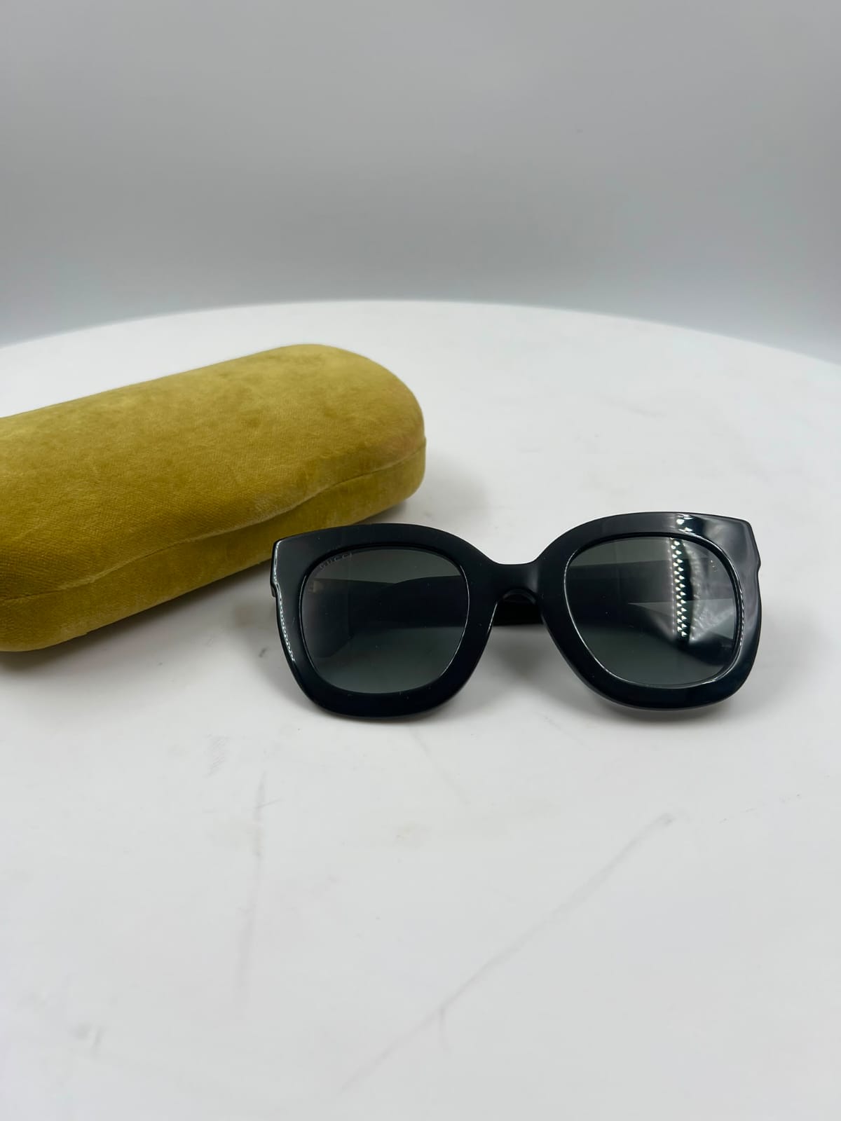 Sonnenbrille, Gucci, schwarz