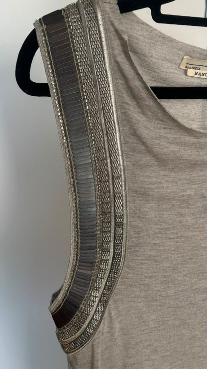 Longshirt, AllSaints, grau