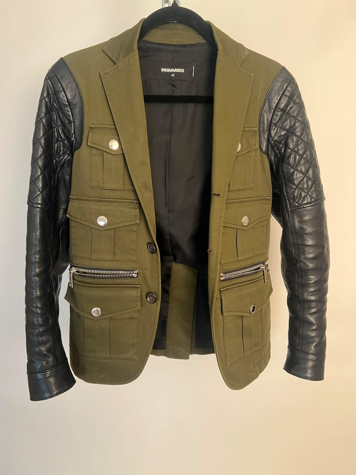 Jacke, DSQUARED2, grün