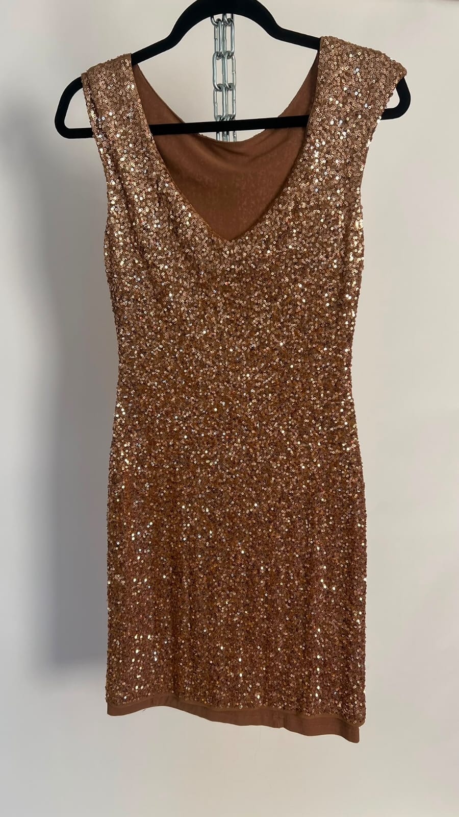 Paillettenkleid, Steffen Schraut, rose