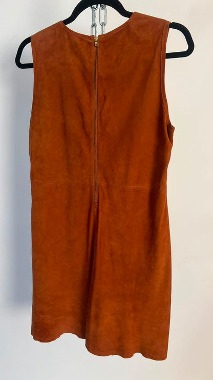 Kleid, Sandro, cognac