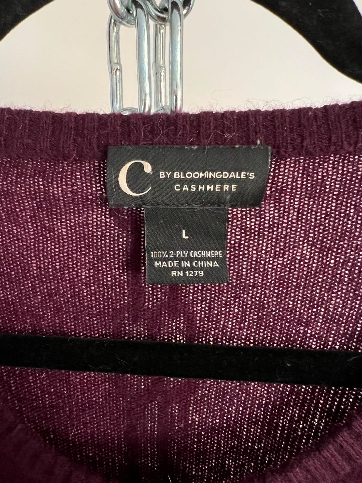 Pullover, C by Bloomingdale’s, violett
