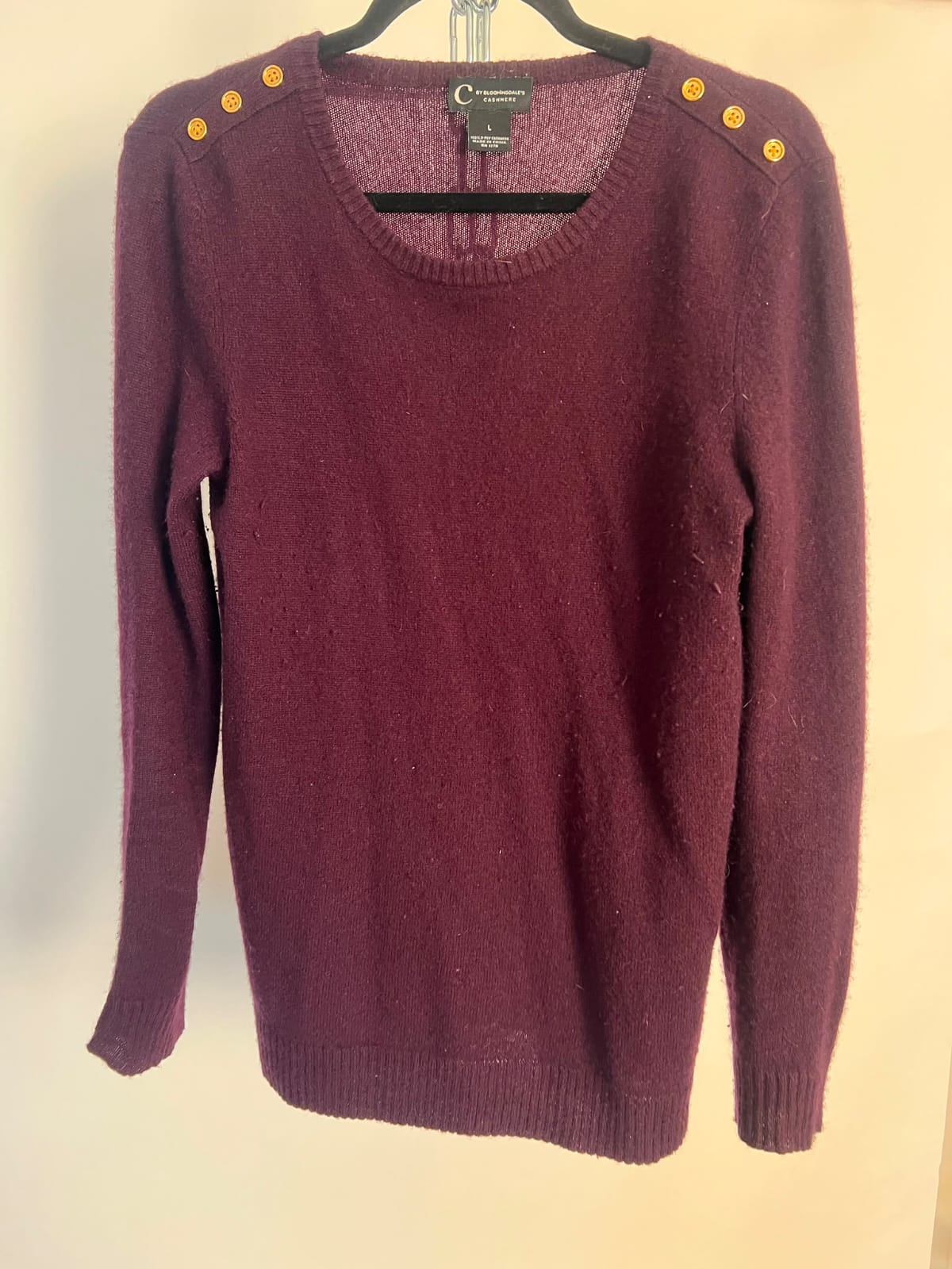 Pullover, C by Bloomingdale’s, violett