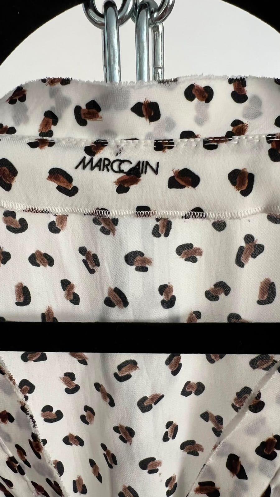Bluse, Marc Cain, weiss