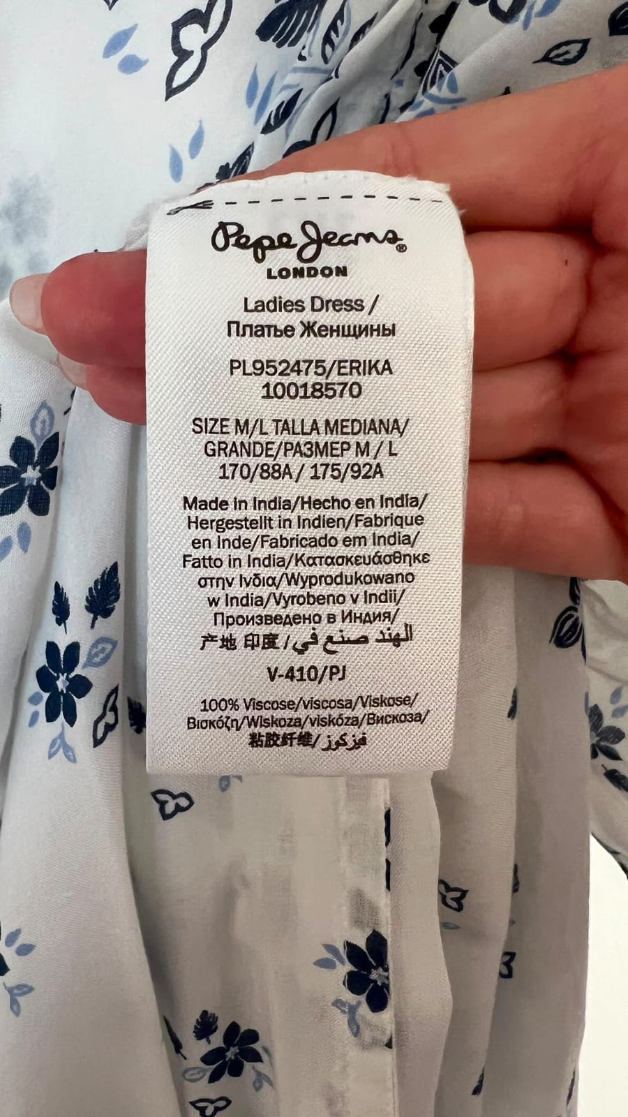 Kleid, Pepe Jeans London, blau