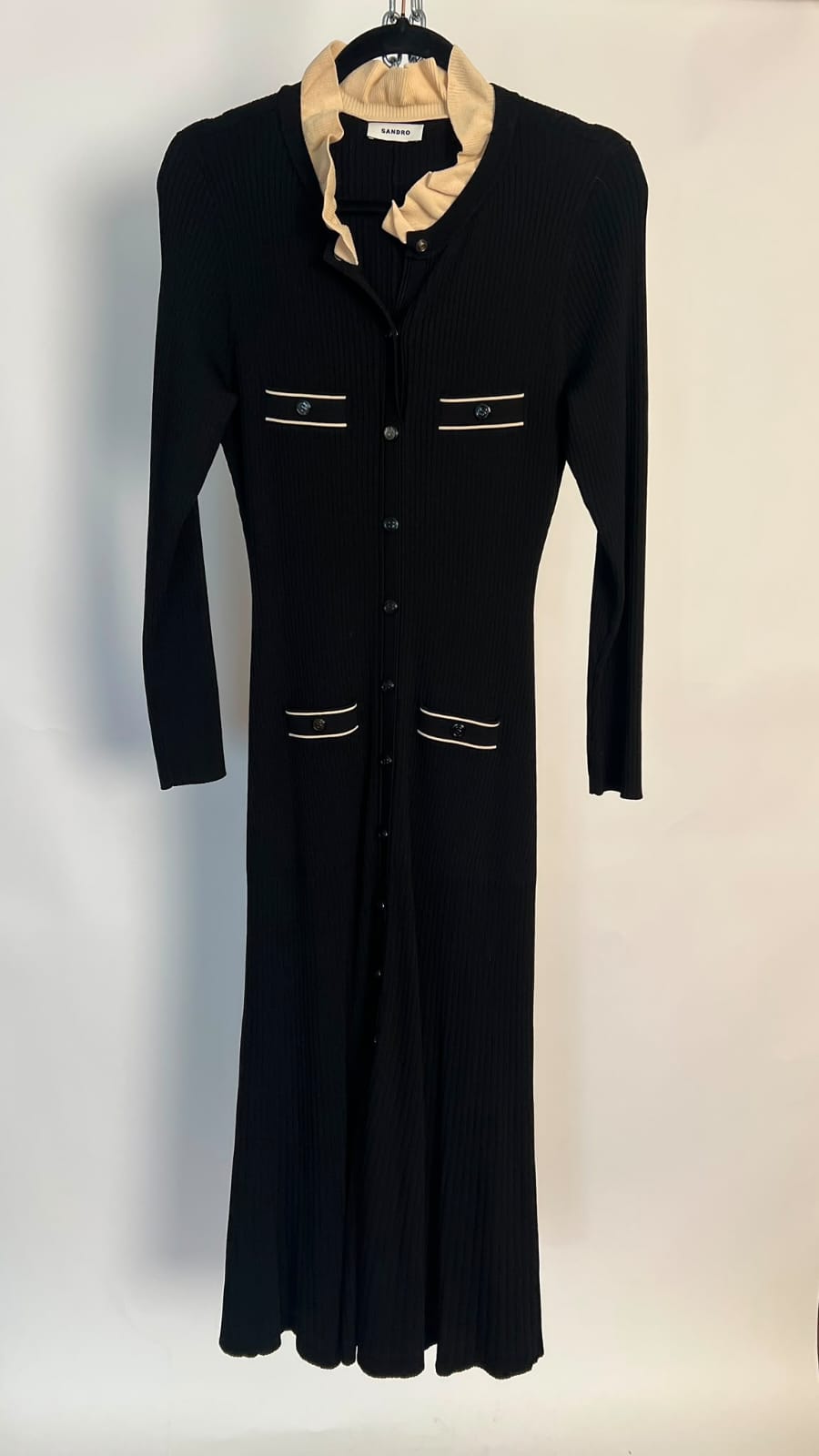 Kleid, Sandro, schwarz