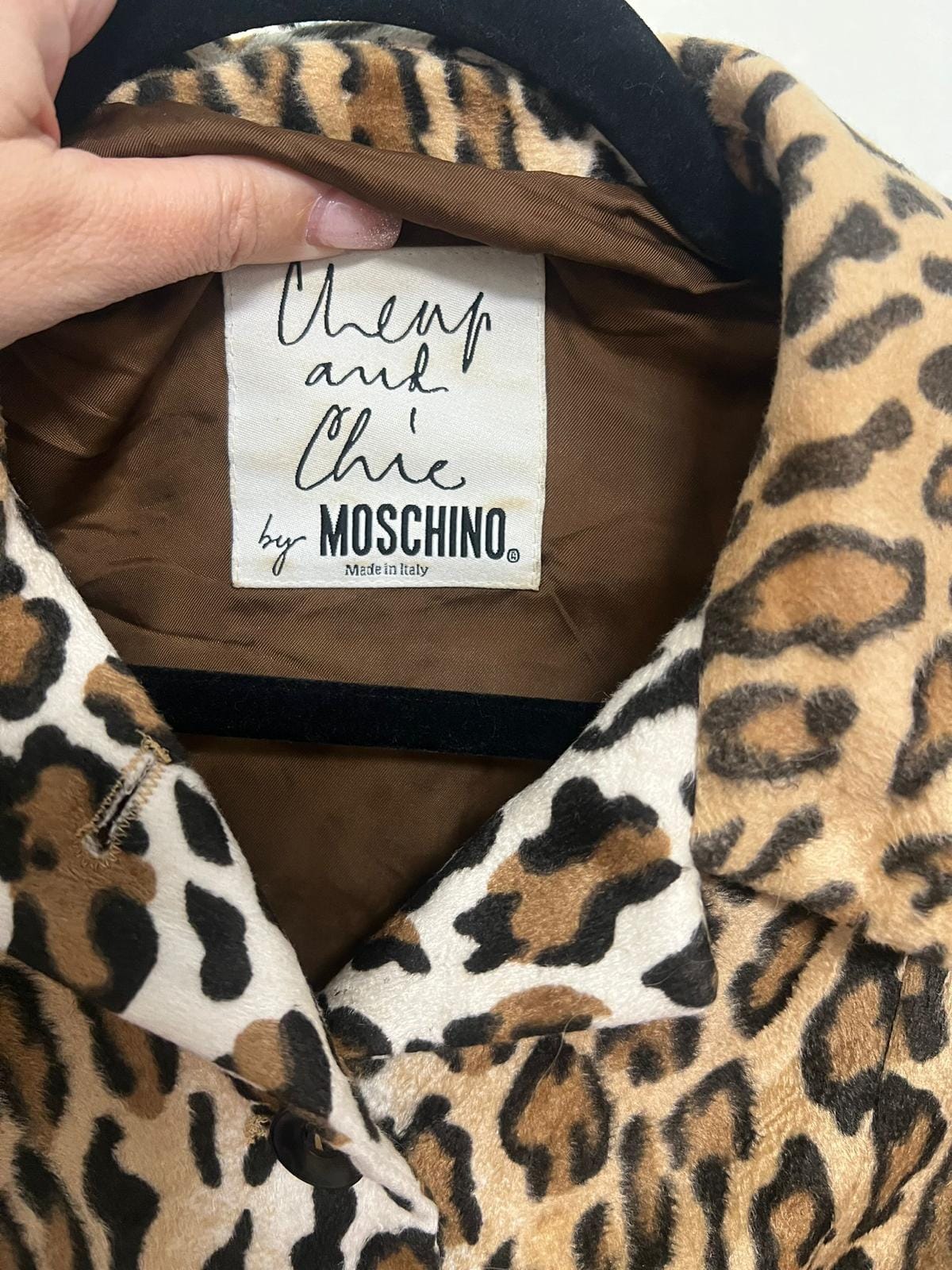 Jäckchen, Moschino, braun