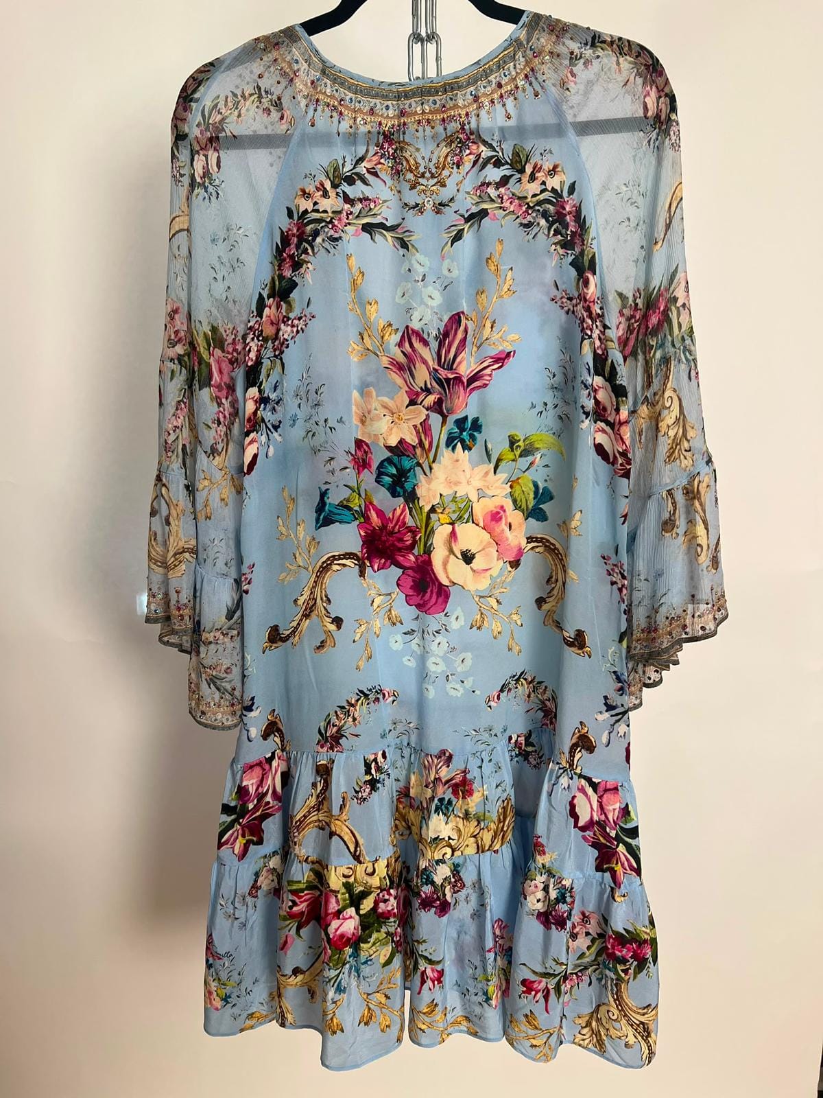A-Linien Kleid Camilla hellblau
