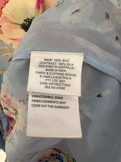 A-Linien Kleid Camilla hellblau