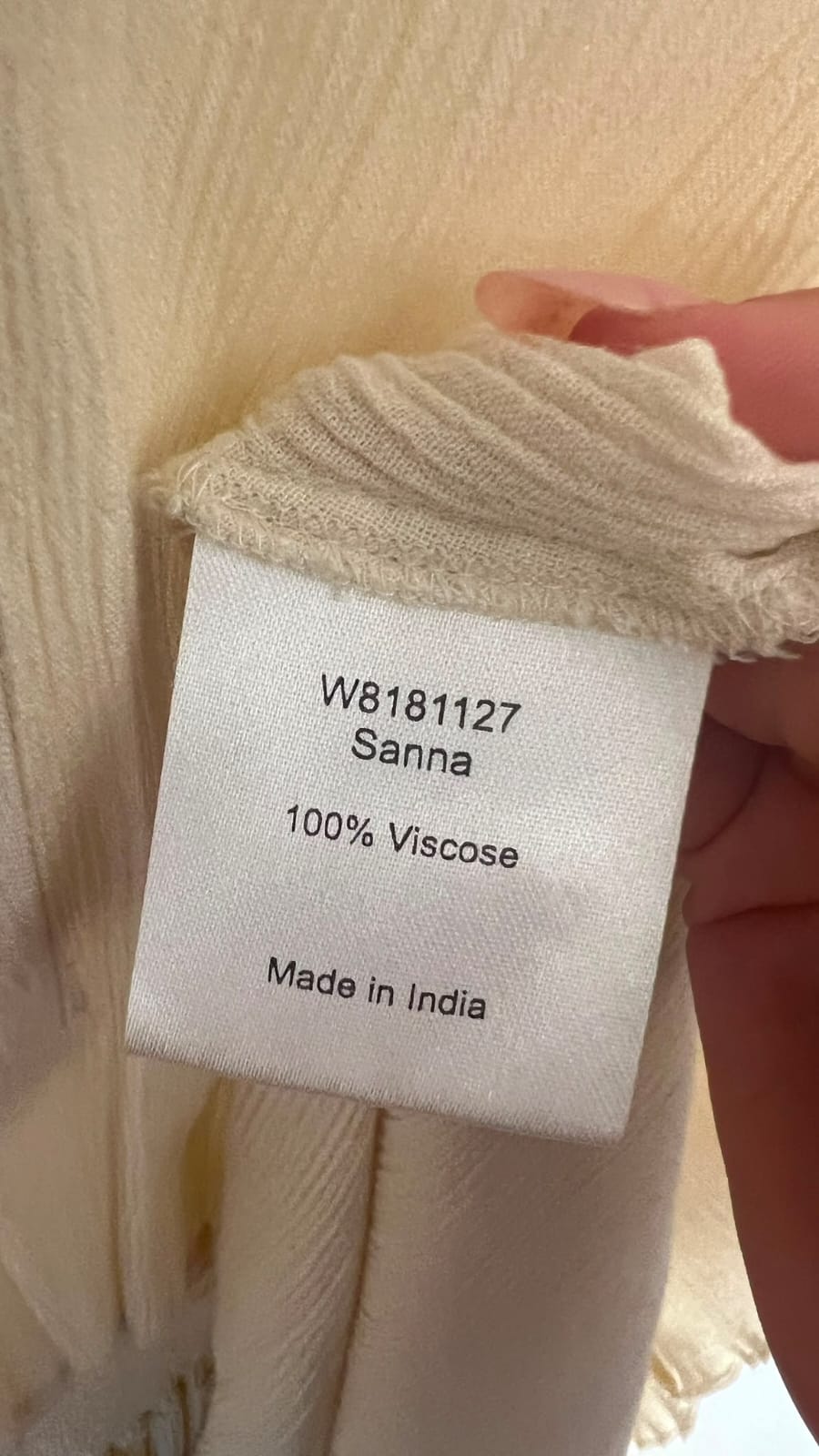 Kleid, Rabens Saloner, creme