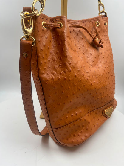 Hobo Bag / Beutel-Tasche, Maison Mollerus, braun
