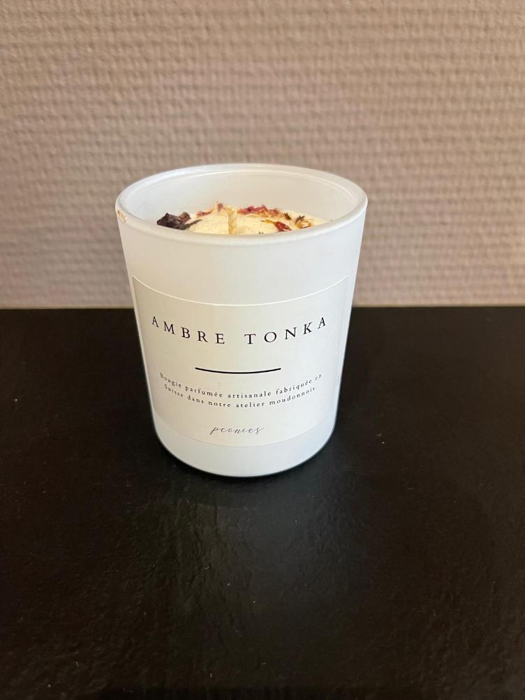 Duftkerze AMBRE TONKA | klein | 160g